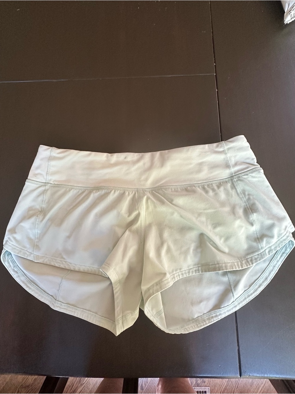 lululemon athletica Women’s Light green/mint Athletic Running Shorts